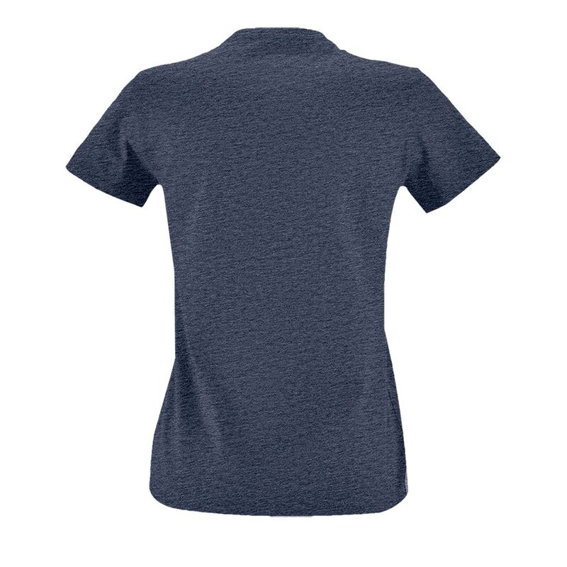 Футболка женская Imperial Fit Women, синий меланж арт.02080222