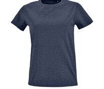 Футболка женская Imperial Fit Women, синий меланж арт.02080222