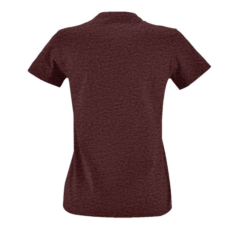 Футболка женская Imperial Fit Women, бордовый меланж арт.02080148