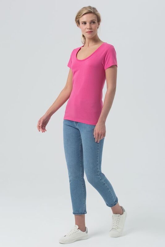 Футболка женская Metropolitan, ярко-розовая арт.02079138
