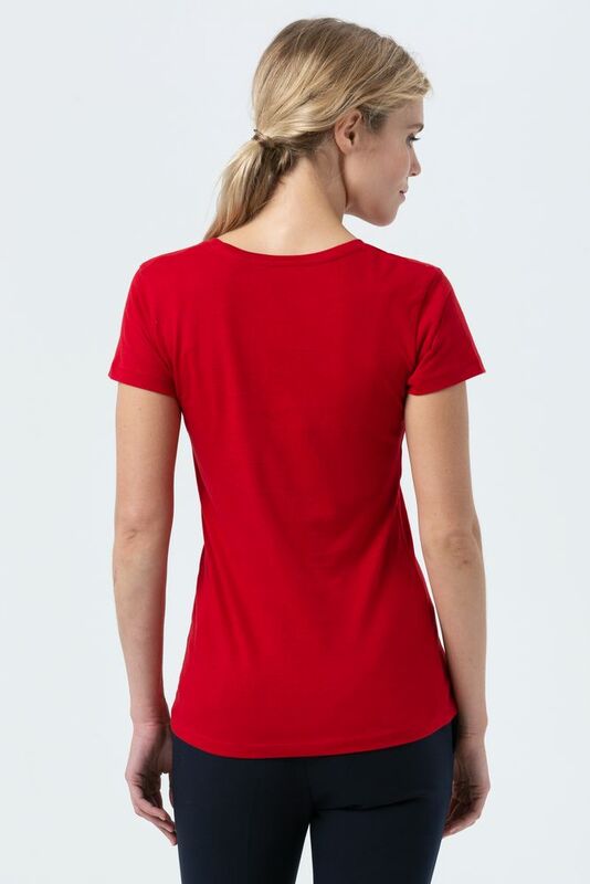 Футболка женская Metropolitan, красная арт.02079154
