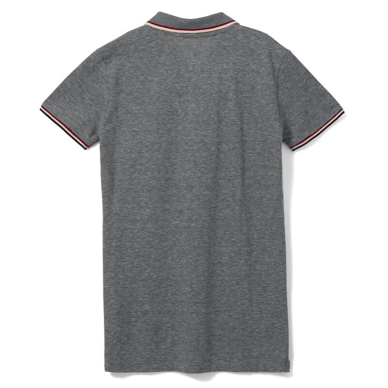 Рубашка поло женская Paname Women, черный меланж арт.02082311