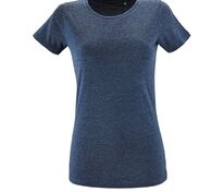 Футболка женская Regent Fit Women, синий меланж арт.02758222