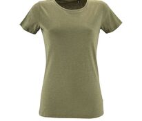 Футболка женская Regent Fit Women, меланж хаки арт.02758288