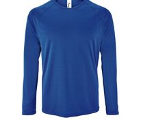 Футболка с длинным рукавом Sporty LSL Men, ярко-синяя арт.02071241