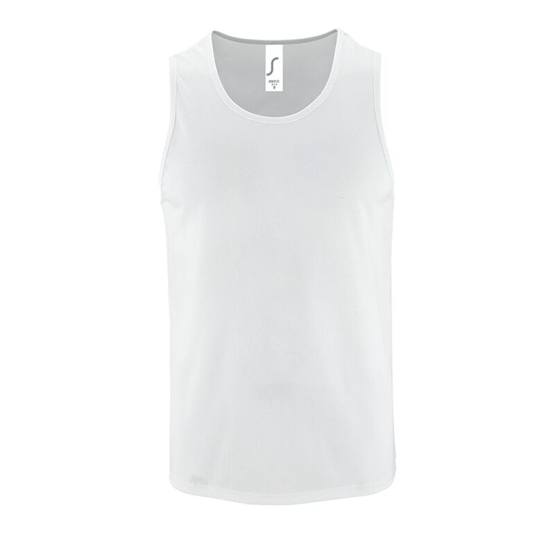 Майка мужская Sporty TT Men, белая арт.02073102