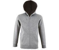 Толстовка детская Stone Kids, серый меланж арт.02092360