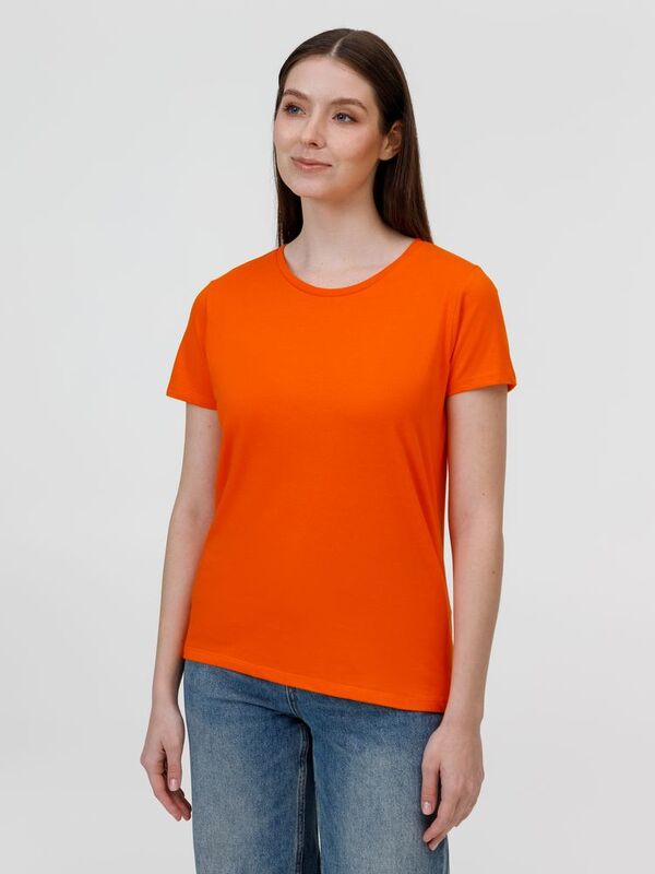 Футболка женская E190 красная арт.TW04T004