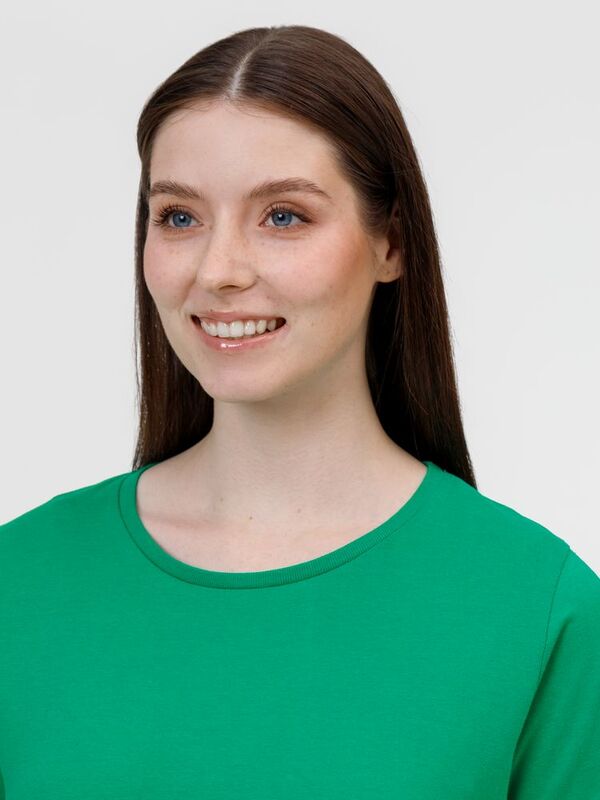 Футболка женская E190 ярко-синяя арт.TW04T450