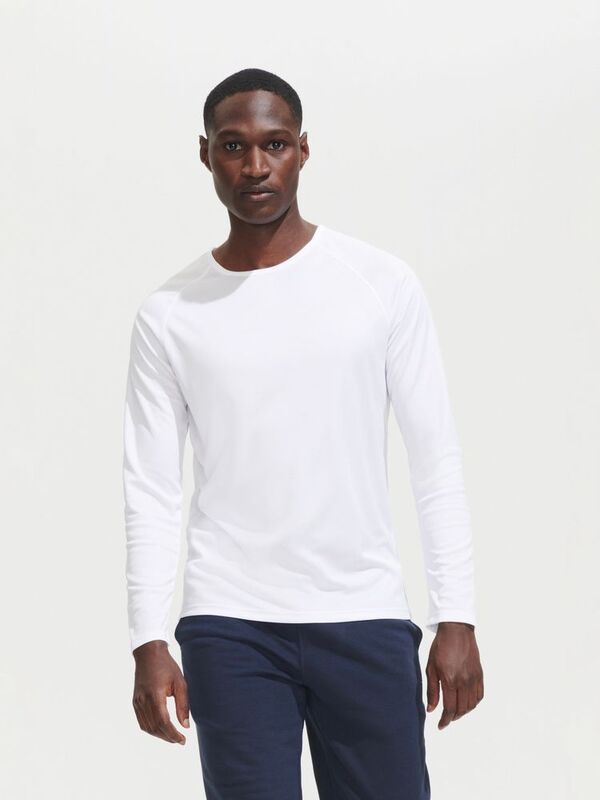 Футболка с длинным рукавом Sporty LSL Men желтый неон арт.02071306