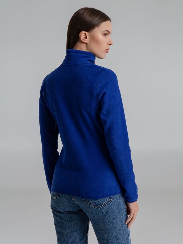 Толстовка флисовая женская Frontflip синяя арт.6860.44