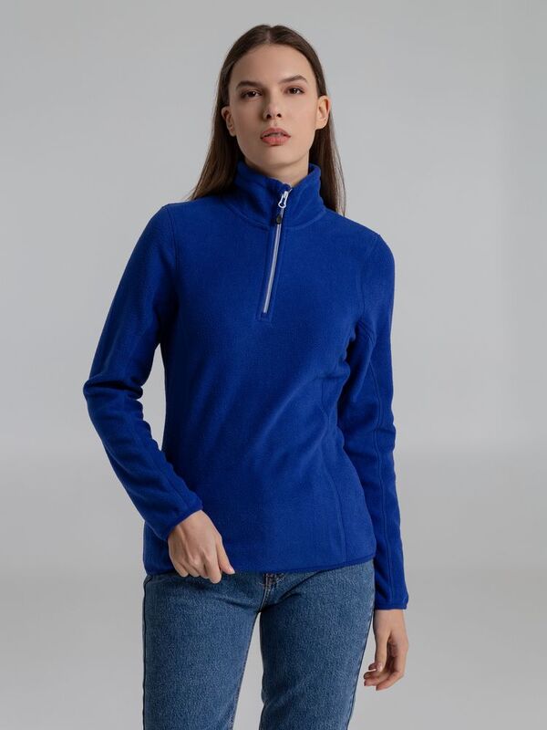 Толстовка флисовая женская Frontflip синяя арт.6860.44