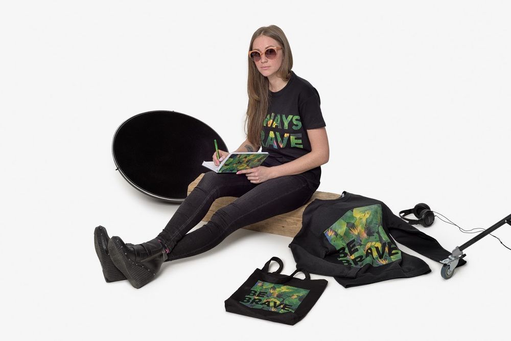 Ручка шариковая &laquo;Будь храбрым!&raquo; арт.7369.98