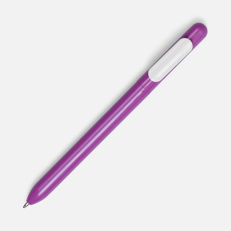 Ручка шариковая Swiper, фиолетовая с белым арт.7522.67