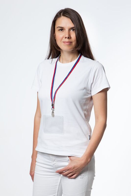 Лента для бейджа Citizen, триколор арт.6875.45