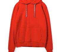 Толстовка с капюшоном Unit Kirenga, красная арт.6894.50