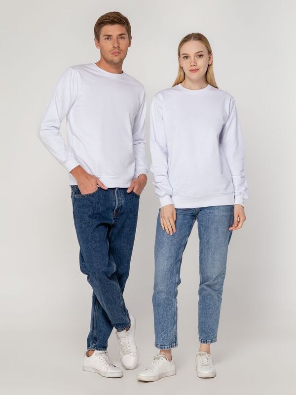 Толстовка Unit Toima, белая арт.6896.60