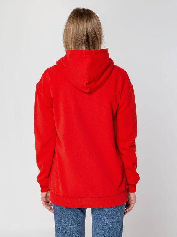 Толстовка с капюшоном Unit Kirenga Heavy, красная арт.6926.50