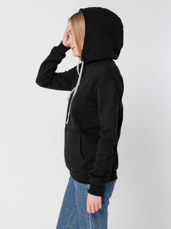 Толстовка с капюшоном Unit Kirenga Heavy, черная арт.6926.30