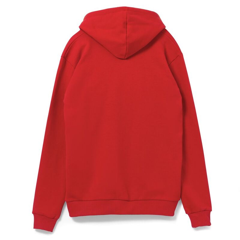 Толстовка на молнии с капюшоном Unit Siverga Heavy, красная арт.6927.50