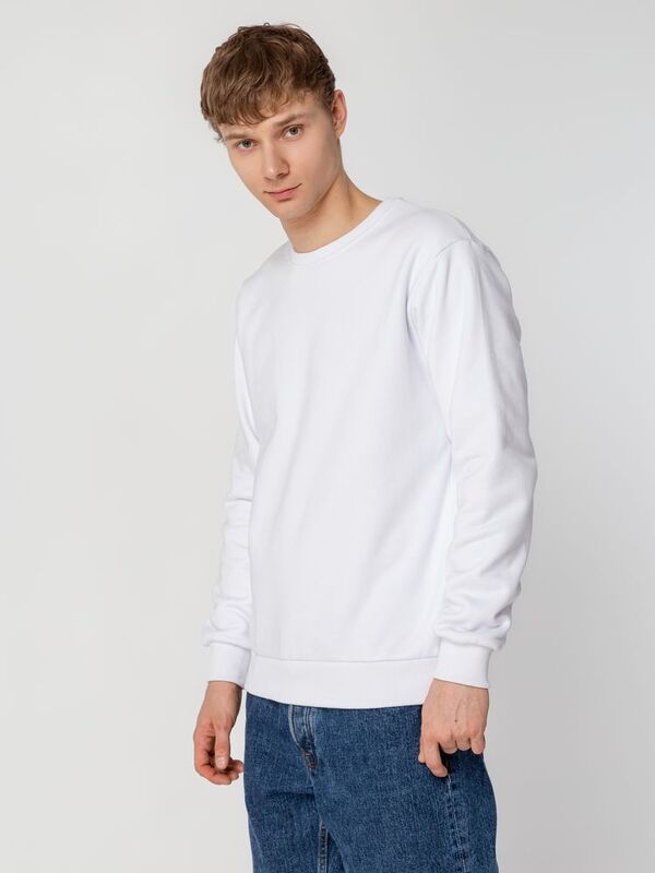 Толстовка Unit Toima Heavy, белая арт.6928.60