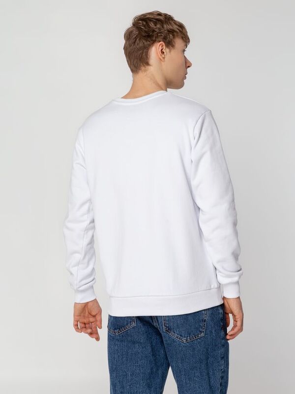 Толстовка Unit Toima Heavy, белая арт.6928.60