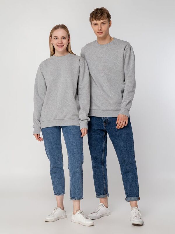 Толстовка Unit Toima Heavy, серый меланж арт.6928.11