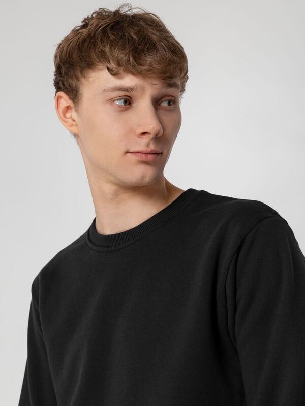 Толстовка Unit Toima Heavy, черная арт.6928.30