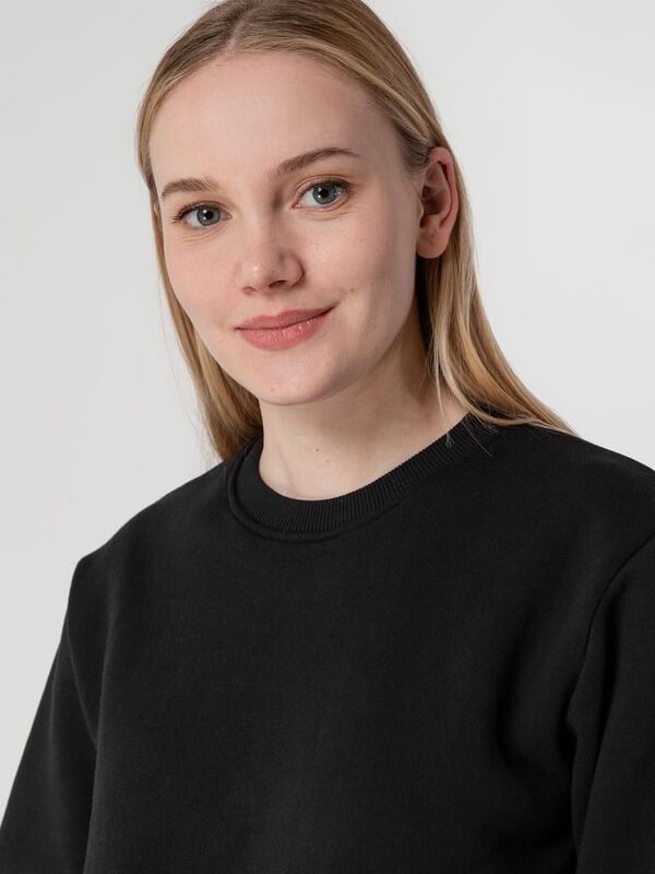 Толстовка Unit Toima Heavy, черная арт.6928.30