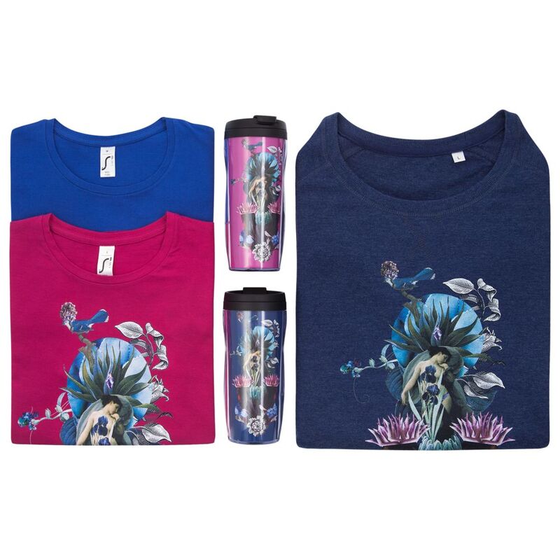 Футболка женская Beauty Sleep, ярко-розовая (фуксия) арт.7394.57