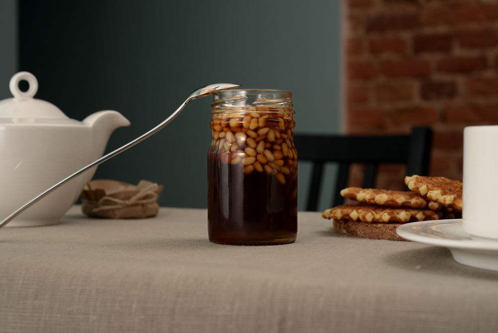 Мед цветочный Bee To Bear, с кедровыми орехами арт.7505.03