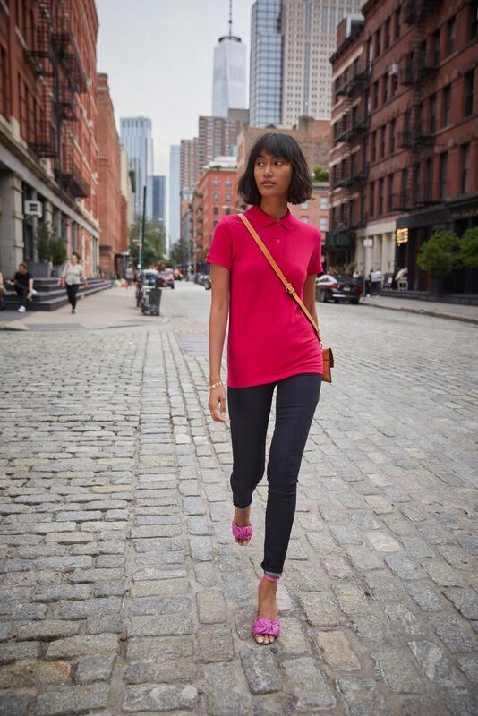 Рубашка поло женская Inspire, черная арт.PW440002