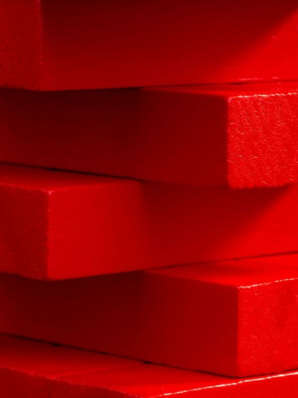 Игра &laquo;Деревянная башня мини&raquo;, красная арт.5351.50