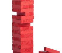 Игра &laquo;Деревянная башня мини&raquo;, красная арт.5351.50