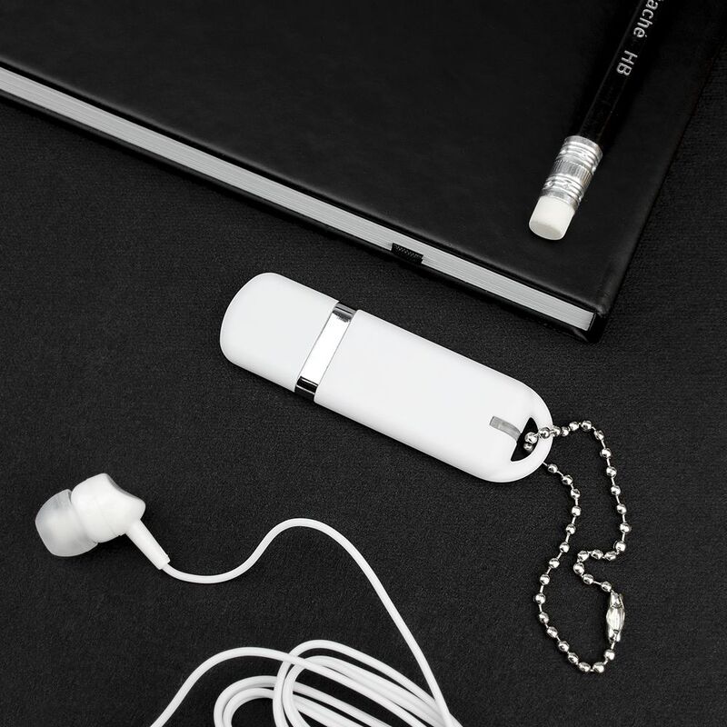 Флешка Memo, 16 Гб, белая арт.3548.66