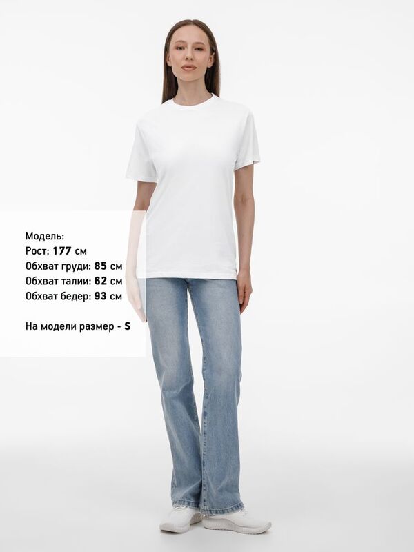 Футболка унисекс T-Bolka 180, белая арт.6994.60