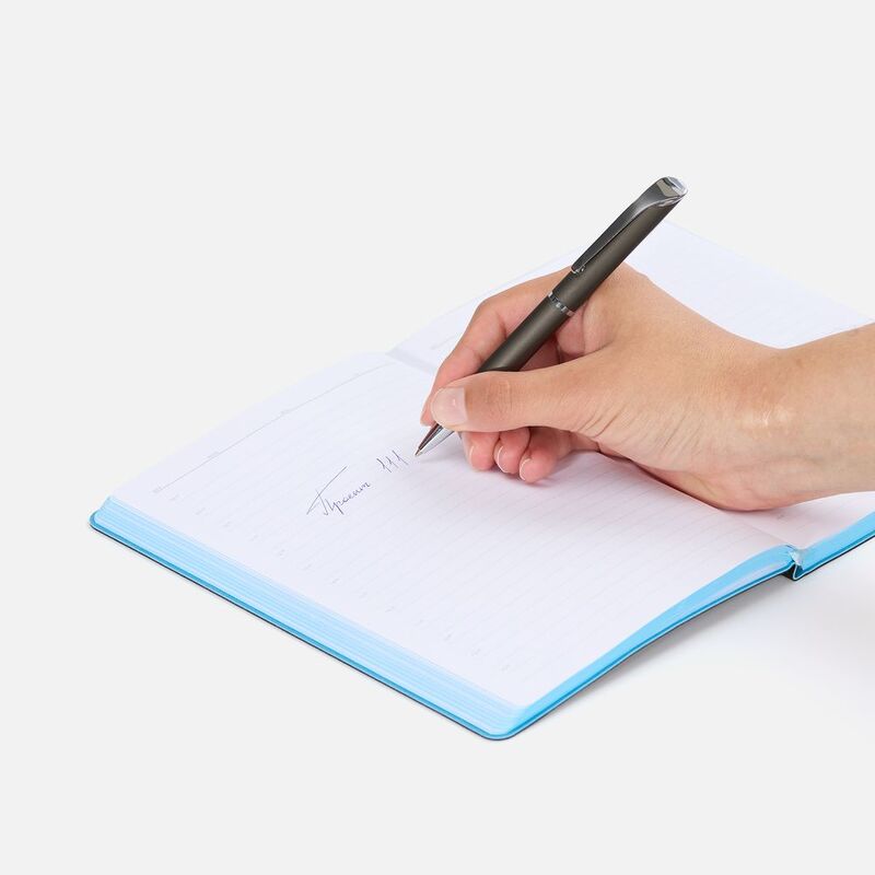 Ручка шариковая Glide, серо-коричневая арт.6886.11