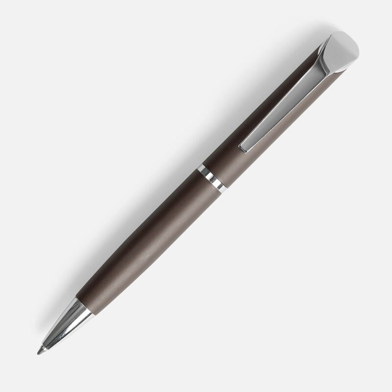 Ручка шариковая Glide, коричневая арт.6886.11
