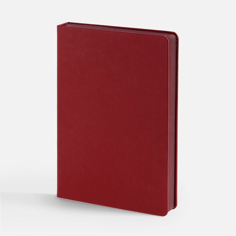Ежедневник Shall, недатированный, красный арт.7880.50