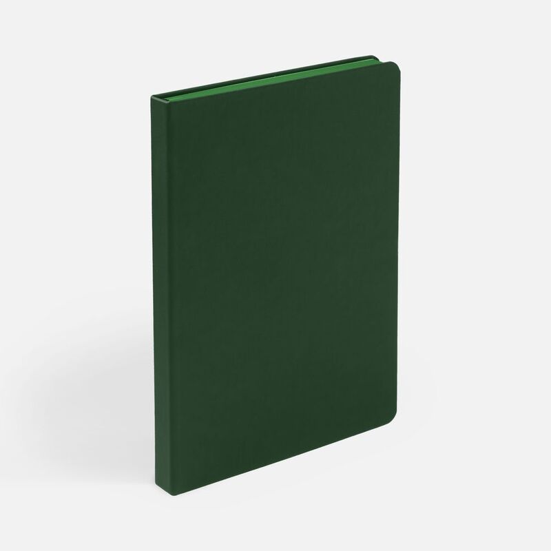 Ежедневник Shall, недатированный, зеленый арт.7880.90