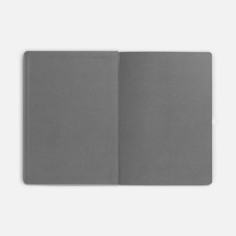 Ежедневник Shall, недатированный, серый арт.7880.10