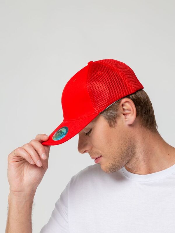 Бейсболка Ronas Hill, красная арт.7258.50