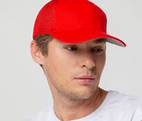 Бейсболка Ronas Hill, красная арт.7258.50