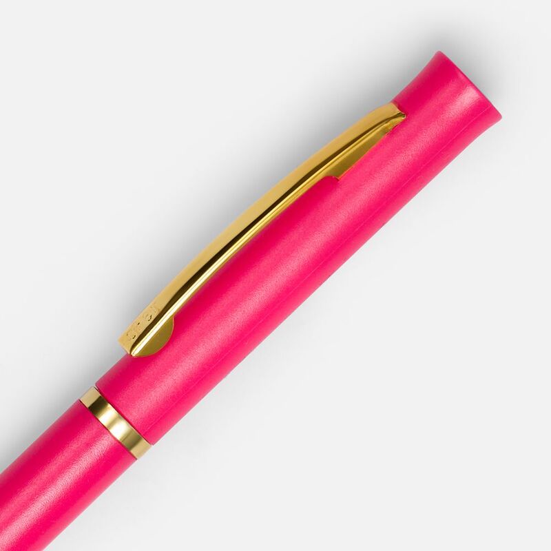 Ручка шариковая Euro Gold, розовая арт.4475.15