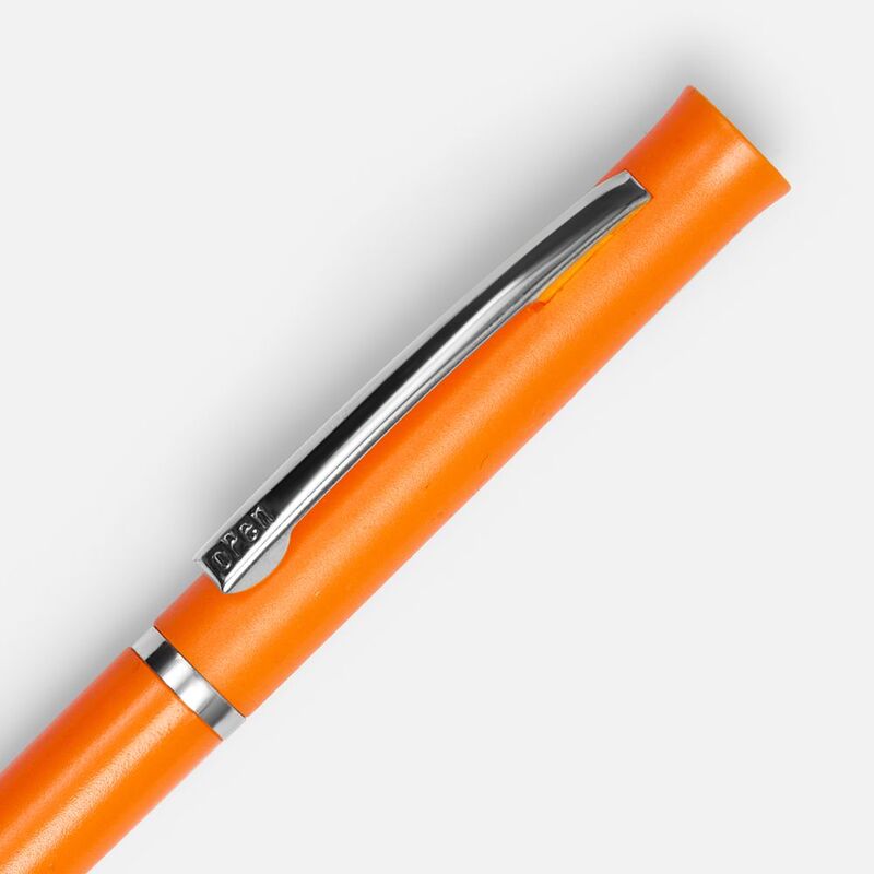 Ручка шариковая Euro Chrome, оранжевая арт.4478.20