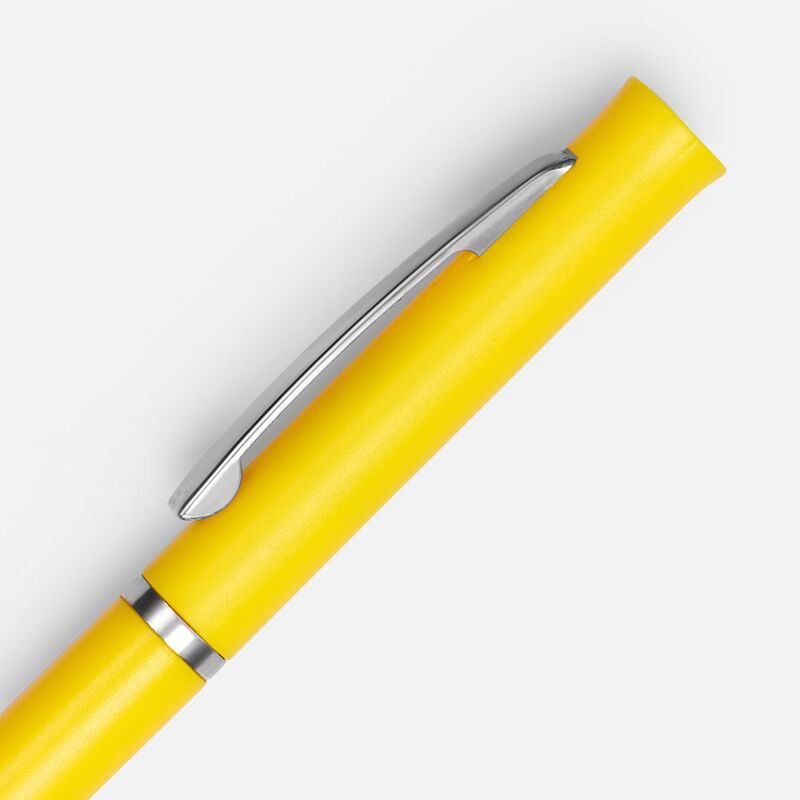 Ручка шариковая Euro Chrome, желтая арт.4478.80