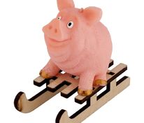 Свеча &laquo;Саночки&raquo; арт.797