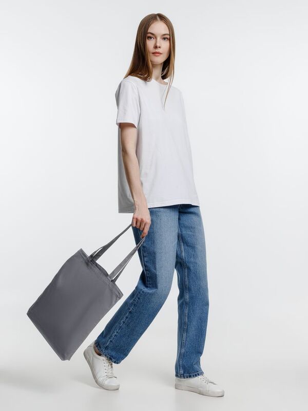 Холщовая сумка Strong 210, серая арт.5253.10