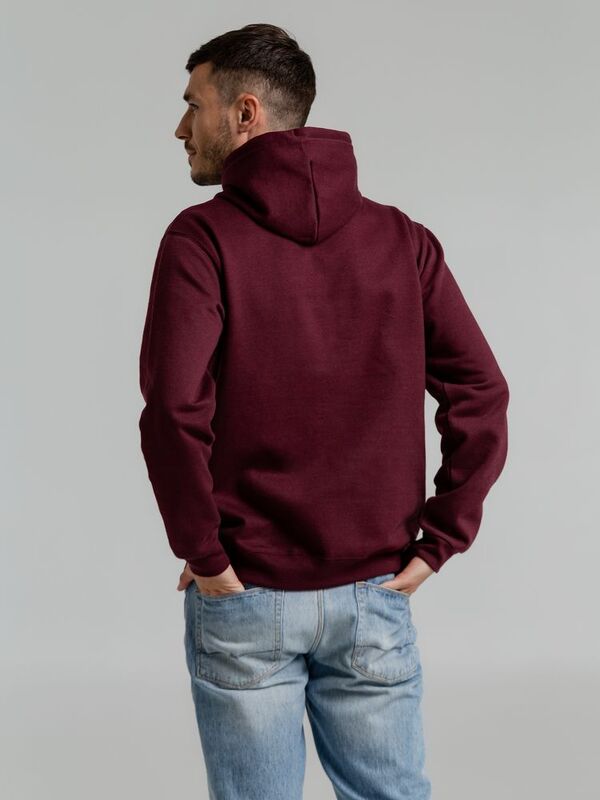 Толстовка с капюшоном Snake II бордовая арт.7611.55