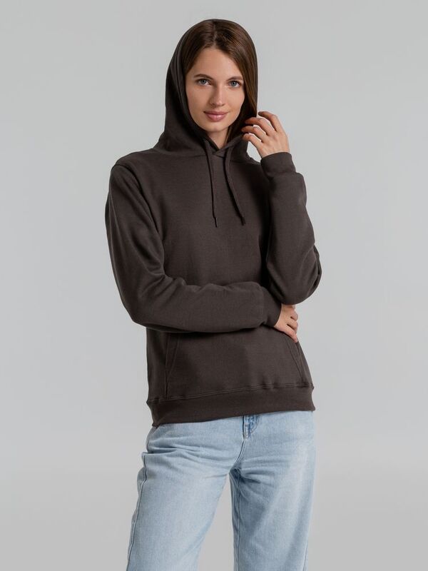 Толстовка с капюшоном Snake II темно-серая арт.7611.10